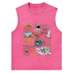 Project Hail Mary Sci Fi Quotes Unisex Washed Tank Top