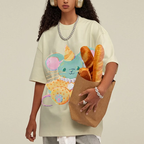 Circus Mouse Unisex Vintage Washed Tee