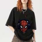 Superhero Spider-Man Unisex Vintage Washed Tee