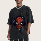Superhero Spider-Man Unisex Vintage Washed Tee