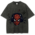 Superhero Spider-Man Unisex Vintage Washed Tee