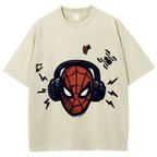 Superhero Spider-Man Unisex Vintage Washed Tee