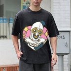 Art The Clown Unisex Vintage Washed Tee
