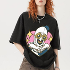 Art The Clown Unisex Vintage Washed Tee