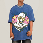 Art The Clown Unisex Vintage Washed Tee