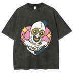 Art The Clown Unisex Vintage Washed Tee