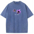 Cute Parent & Kid Gastly Vintage Washed T-Shirt