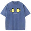 Cute Parent & Kid Pikachu Vintage Washed T-Shirt