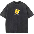 Cute Parent & Kid Raichu Vintage Washed T-Shirt