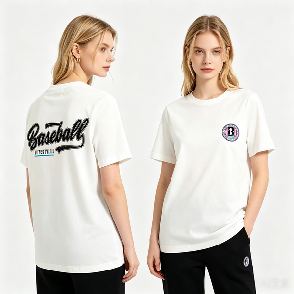 Splatter Lightweight Youth Tee - White/Galaxy