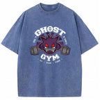 Grunge Ghost Gym Gengar Wash Vintage Tee | Pokemon Anime
