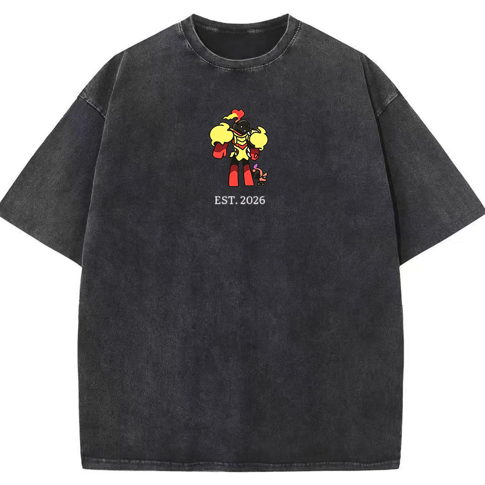 Cute Parent & Kid Armarouge Vintage Washed T-Shirt Secondary image