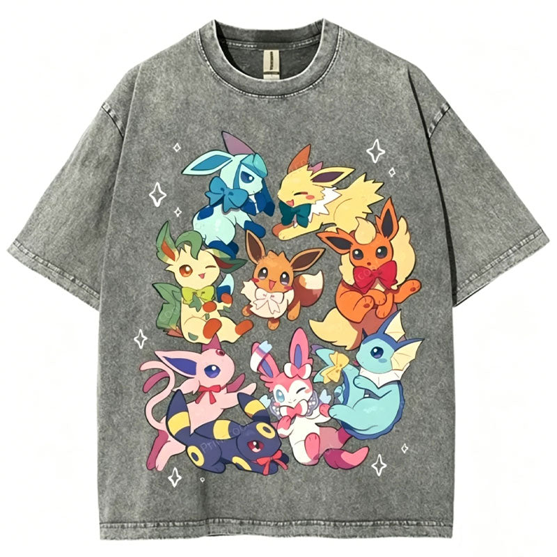 Eevee Unisex Vintage Washed Tee Main image