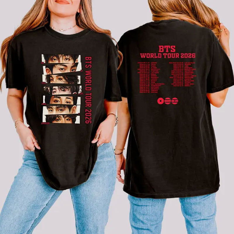 BTS Arirang World Tour Shirt, Fan Inspired Concert Tee Secondary image