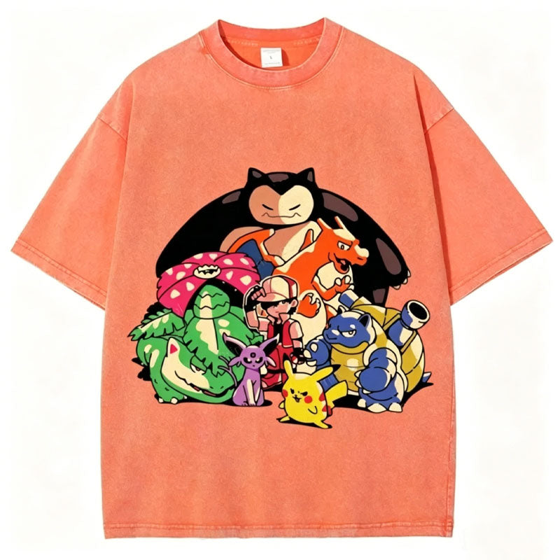 The Original Pokémon Unisex Vintage Washed Tee Secondary image