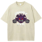 Grunge Ghost Gym Gengar Wash Vintage Tee | Pokemon Anime