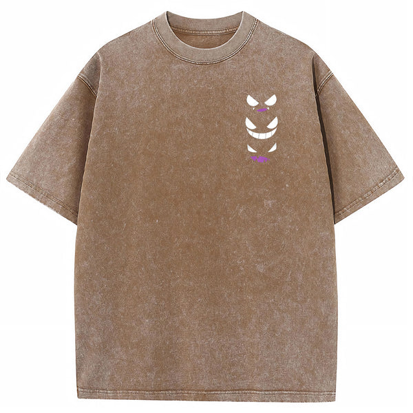 Crystal Ghost Evolution Full Back Graphic Tee | Pokemon Anime