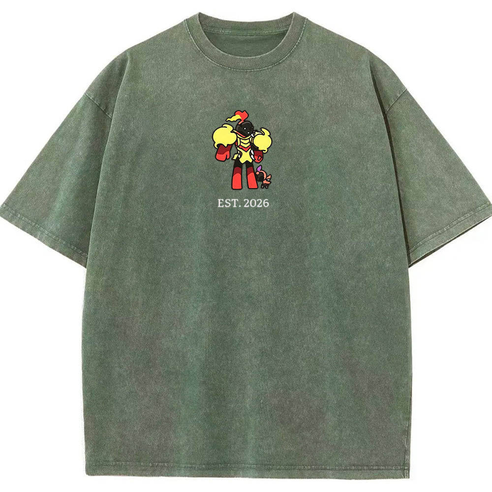Cute Parent & Kid Armarouge Vintage Washed T-Shirt