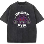 Grunge Ghost Gym Gengar Wash Vintage Tee | Pokemon Anime