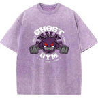 Grunge Ghost Gym Gengar Wash Vintage Tee | Pokemon Anime