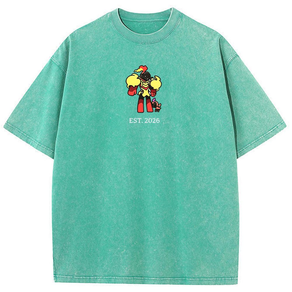 Cute Parent & Kid Armarouge Vintage Washed T-Shirt
