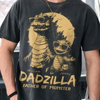 Personalized Best Dad Ever Dadzilla T-Shirt Father Day Gifts for Dad Funny Papa Tshirt