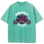 Grunge Ghost Gym Gengar Wash Vintage Tee | Pokemon Anime