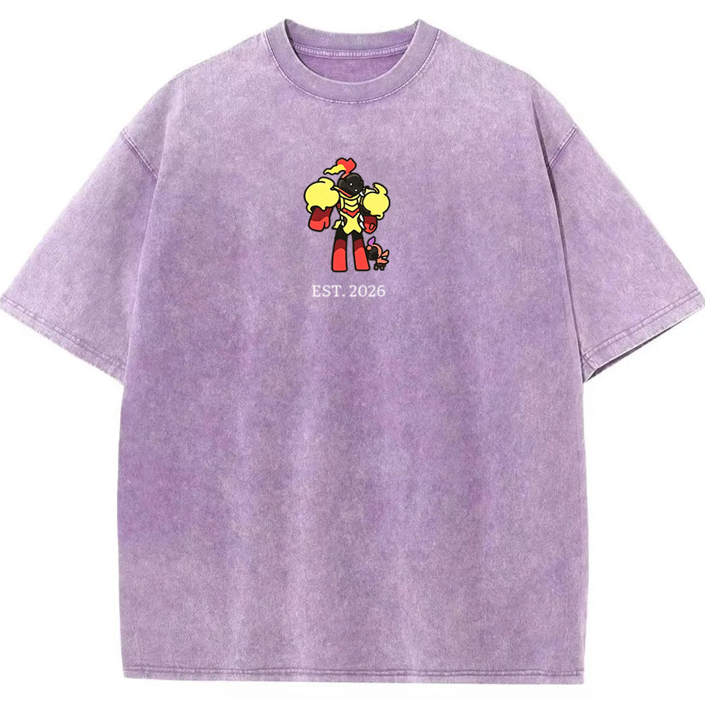 Cute Parent & Kid Armarouge Vintage Washed T-Shirt