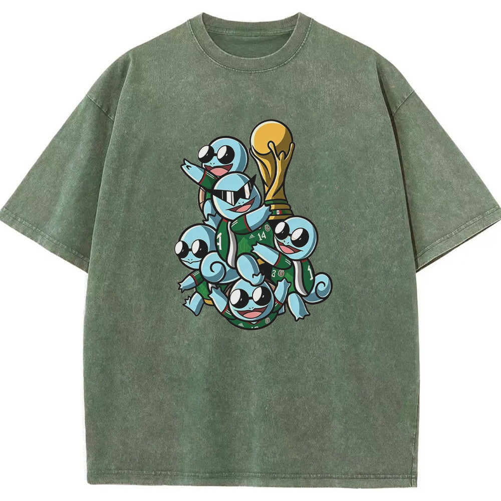 2026 World Cup Pokemon Mexico Squirtle Squad Graphic Tee Main image