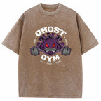 Grunge Ghost Gym Gengar Wash Vintage Tee | Pokemon Anime
