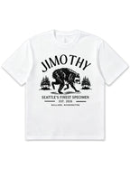Seattle Racoon Trash Panda Graphic Soft Cotton T-Shirt