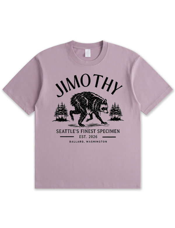 Seattle Racoon Trash Panda Graphic Soft Cotton T-Shirt