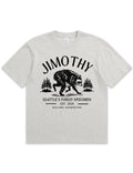 Seattle Racoon Trash Panda Graphic Soft Cotton T-Shirt