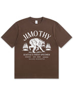 Seattle Racoon Trash Panda Graphic Soft Cotton T-Shirt