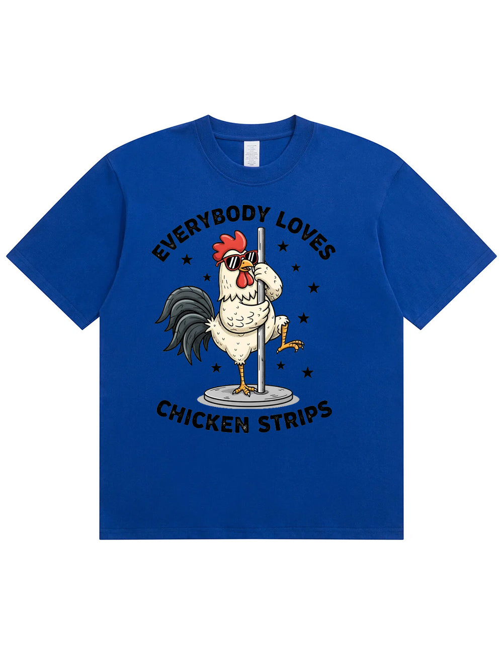 Funny Chicken Strips Pole Dance Adult Humor T-Shirt
