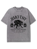 Seattle Racoon Trash Panda Graphic Vintage Washed T-Shirt