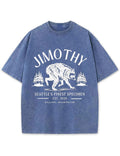 Seattle Racoon Trash Panda Graphic Vintage Washed T-Shirt