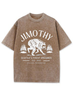 Seattle Racoon Trash Panda Graphic Vintage Washed T-Shirt