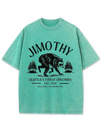 Seattle Racoon Trash Panda Graphic Vintage Washed T-Shirt