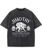 Seattle Racoon Trash Panda Graphic Vintage Washed T-Shirt