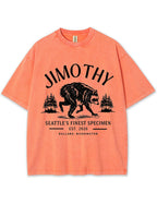 Seattle Racoon Trash Panda Graphic Vintage Washed T-Shirt
