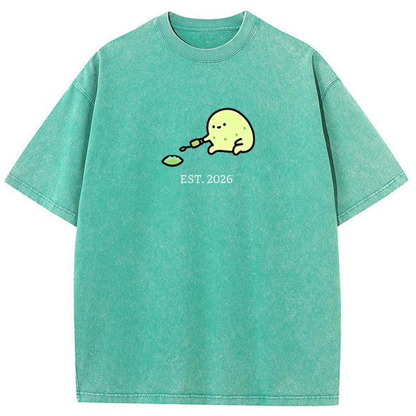 Cute Parent & Kid Oddish Vintage Washed T-Shirt