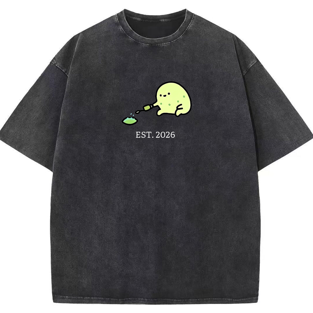 Cute Parent & Kid Oddish Vintage Washed T-Shirt