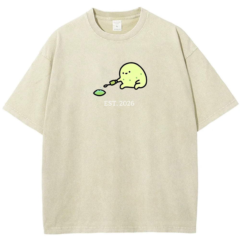 Cute Parent & Kid Oddish Vintage Washed T-Shirt