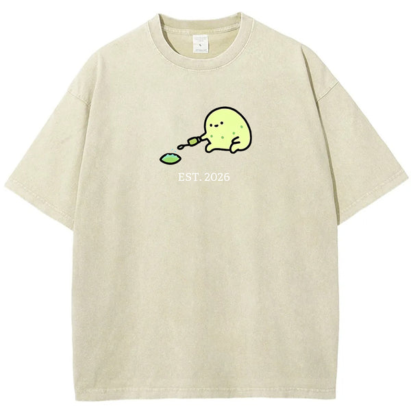 Cute Parent & Kid Oddish Vintage Washed T-Shirt