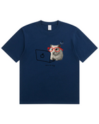 Working Hamster Tee – Cute Graphic T-Shirt