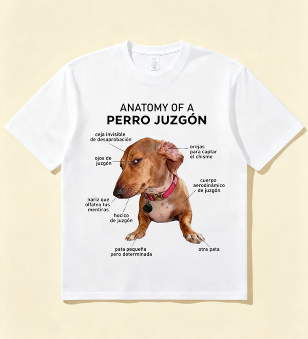 Anatomy of a Judgy Dog T-Shirt