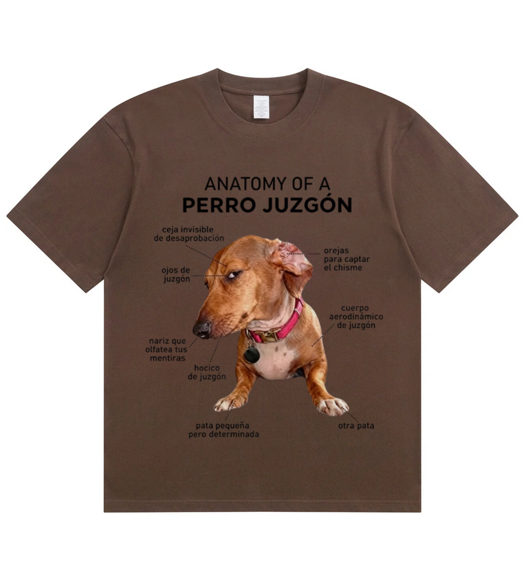 Anatomy of a Judgy Dog T-Shirt