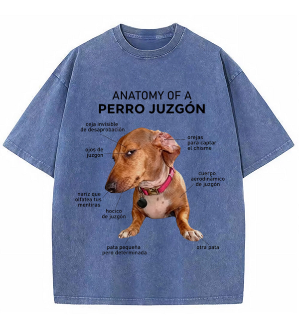 Anatomy of a Judgy Dog T-Shirt