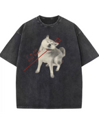 "I'm Not Going Home" Shiba Inu Graphic T-Shirt